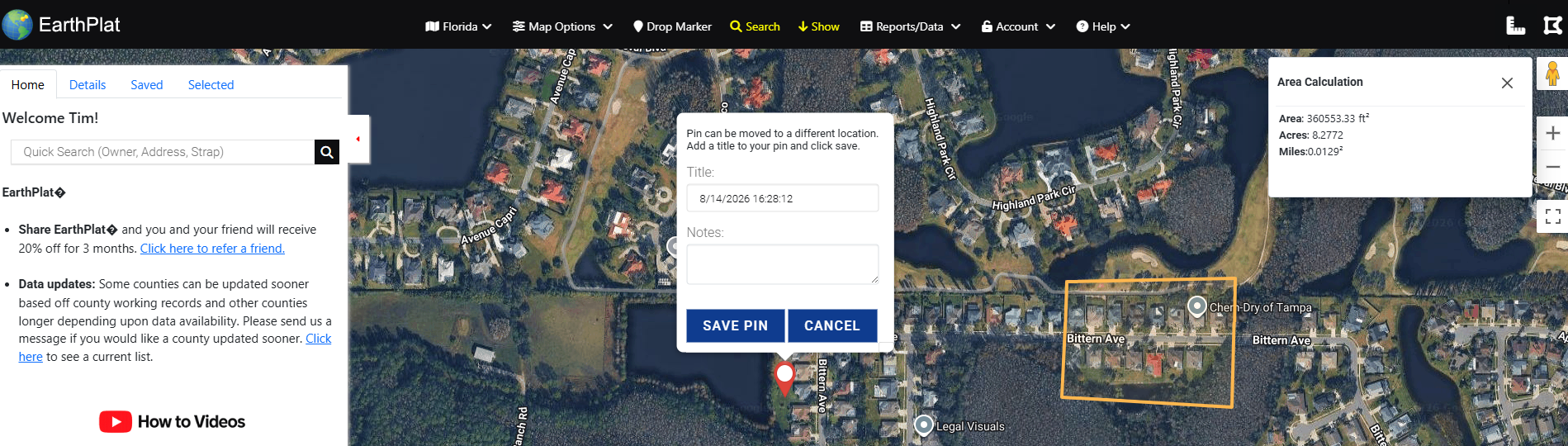 EarthPlat map tools
